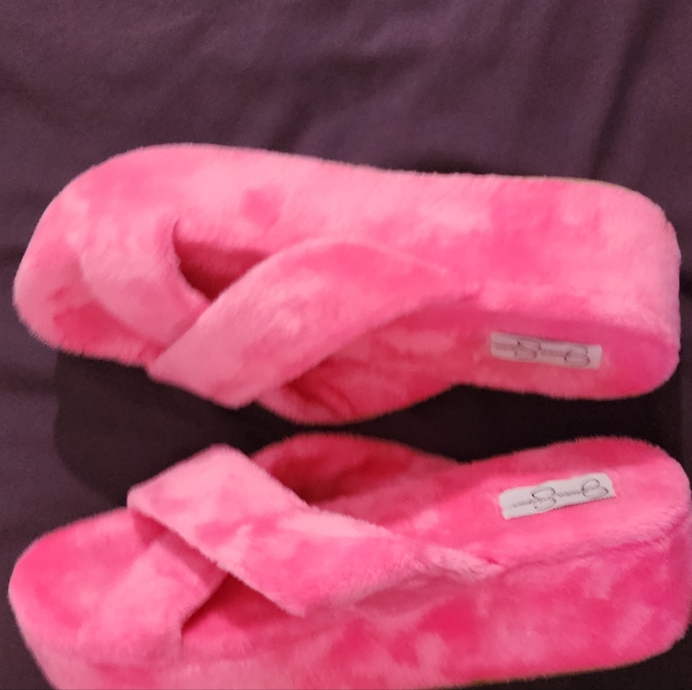 Jessica Simpson Tallula Platform Slides - Picture 6 of 14